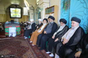 مراسم تشییع پیکر آیت الله موسوی تهرانی