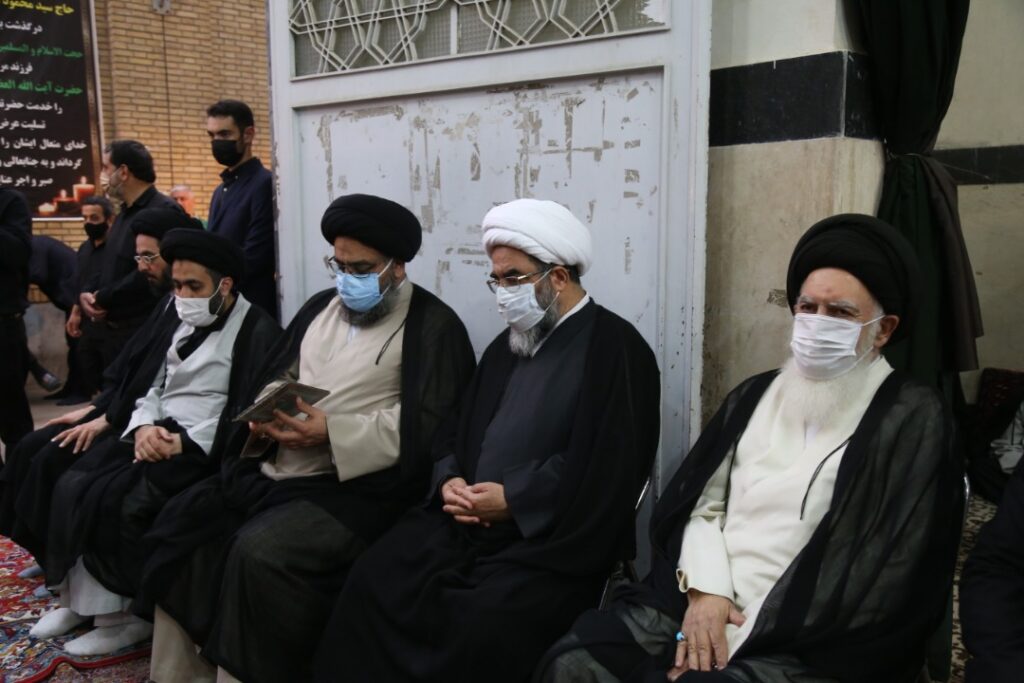 مراسم ختم حجت الاسلام و المسملین جواد مرعشی نجفی