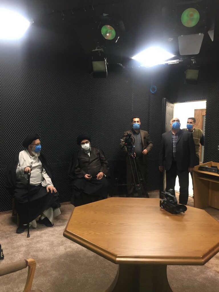 دیدار آیت الله نورمفیدی از پژوهشگاه