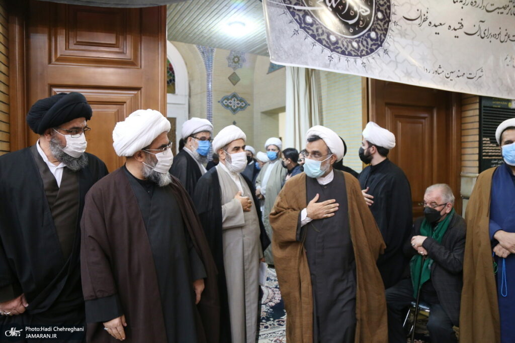 مراسم بزرگداشت حاجیه خانم لاجوردی، همسر گرامی مرحوم آیت الله العظمی فاضل لنکرانی (ره)