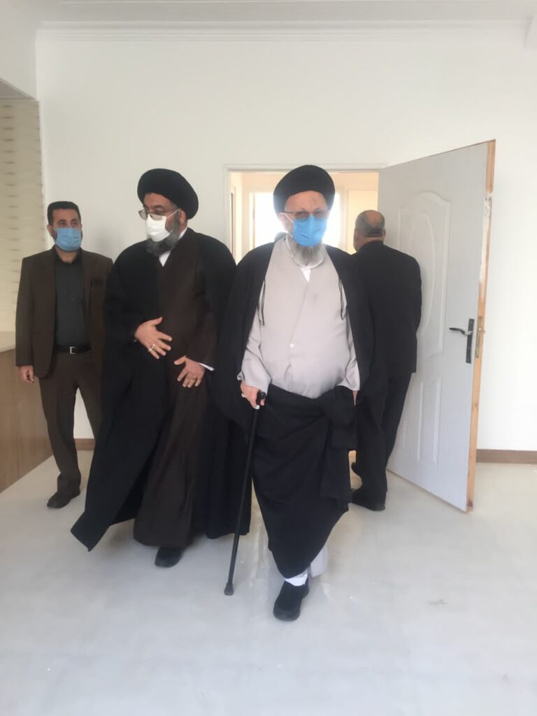 دیدار آیت الله نورمفیدی از شهرک مهدیه