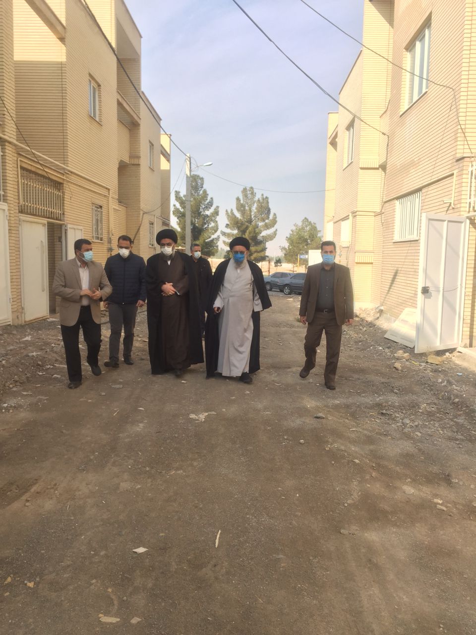 دیدار آیت الله نورمفیدی از شهرک مهدیه