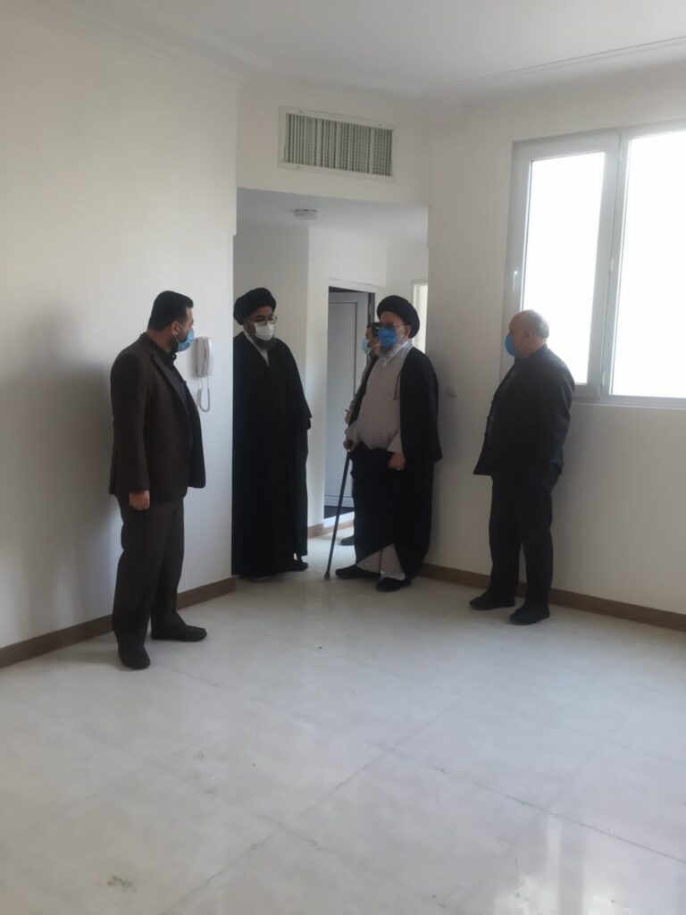 دیدار آیت الله نورمفیدی از شهرک مهدیه
