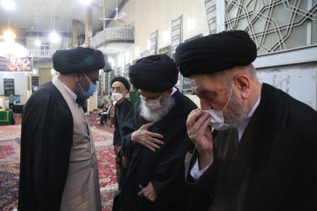 مراسم ختم حجت الاسلام و المسملین جواد مرعشی نجفی