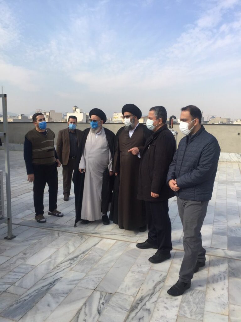 دیدار آیت الله نورمفیدی از پژوهشگاه