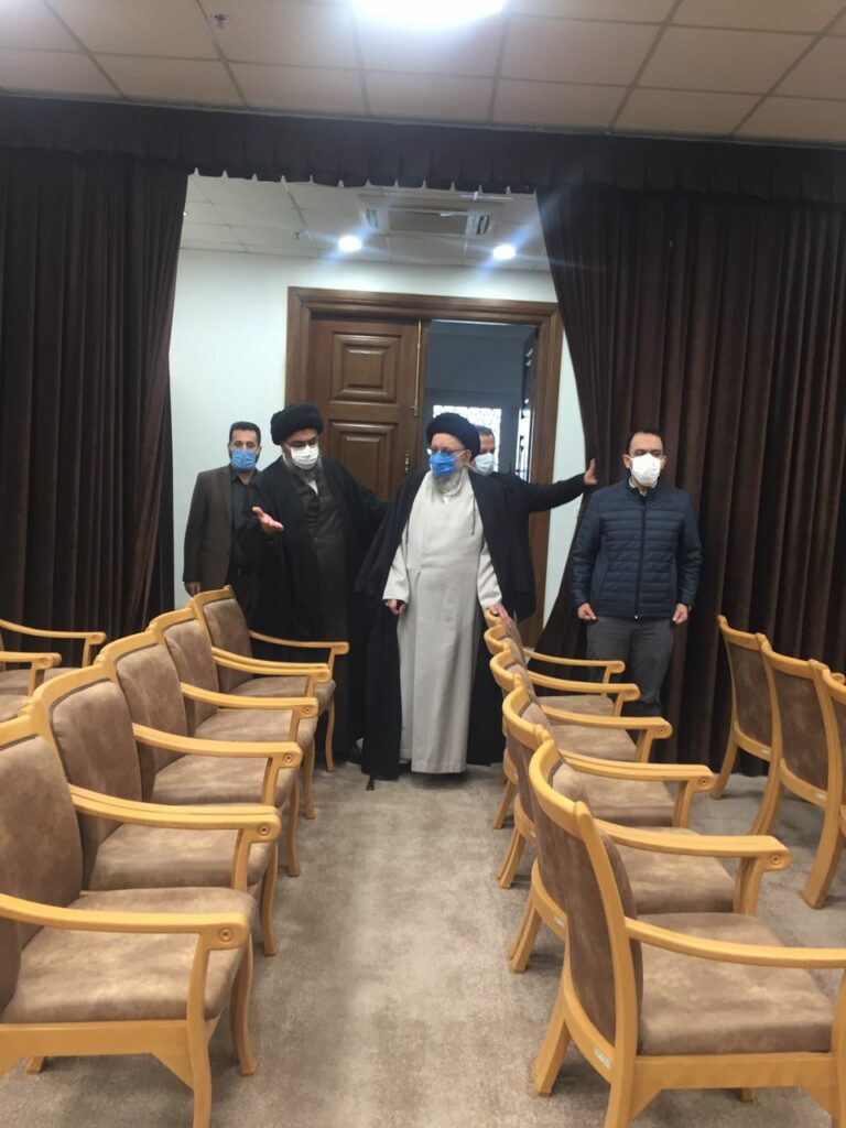 دیدار آیت الله نورمفیدی از پژوهشگاه