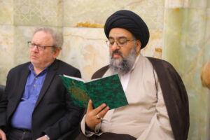 مراسم اولین شب درگذشت مرحوم آیت الله نورالله شاه آبادی در مسجد اعظم قم