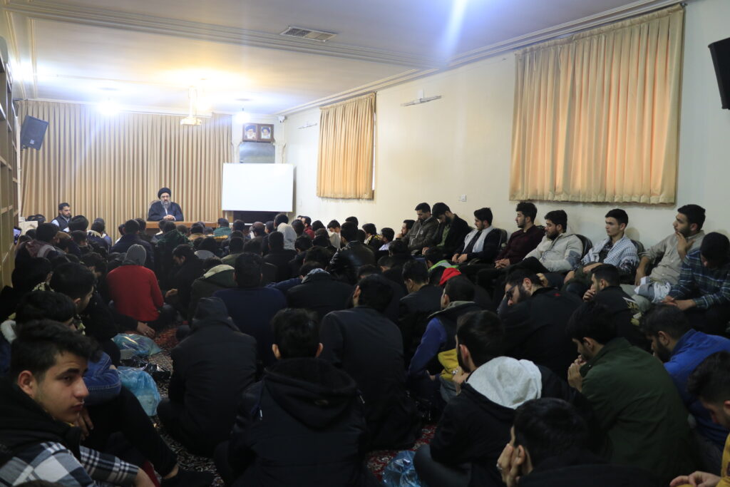 دیدار طلاب استان گلستان با آیت الله سید مجتبی نورمفیدی