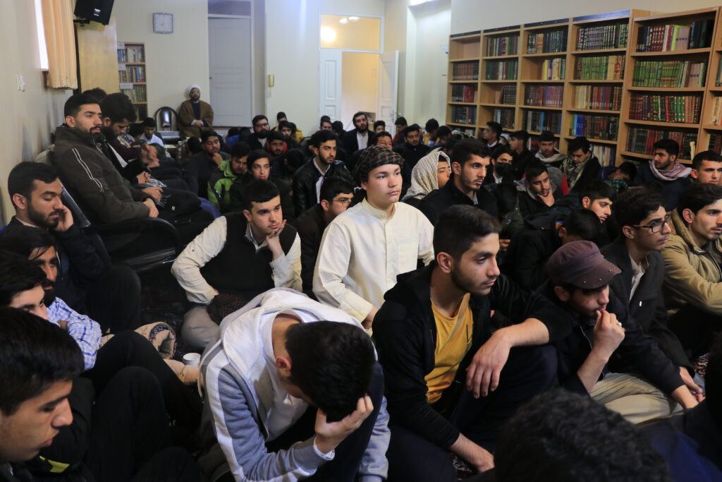 دیدار طلاب استان گلستان با آیت الله سید مجتبی نورمفیدی