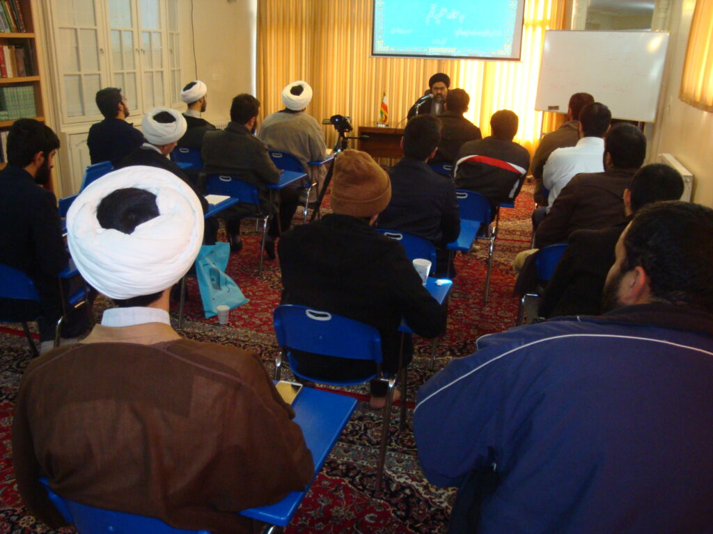 نشست طلاب جدید الورود