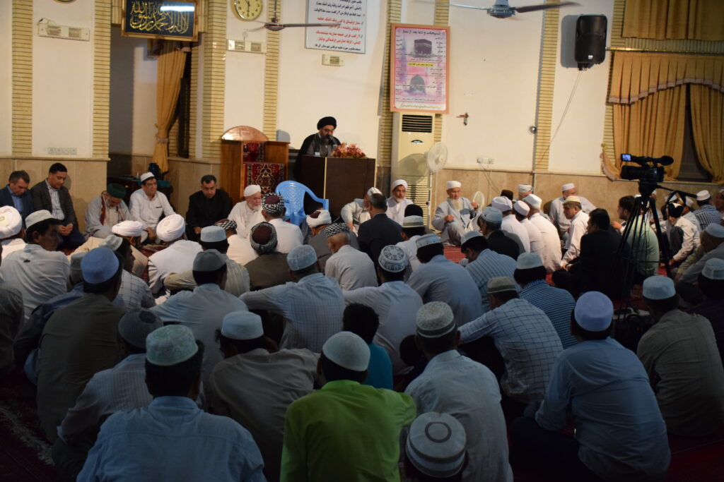 سخنرانی آیت الله سید مجتبی نورمفیدی در شب بیست و هفتم ماه رمضان در حوزه علمیه عرفانی اق قلا 98.3.11