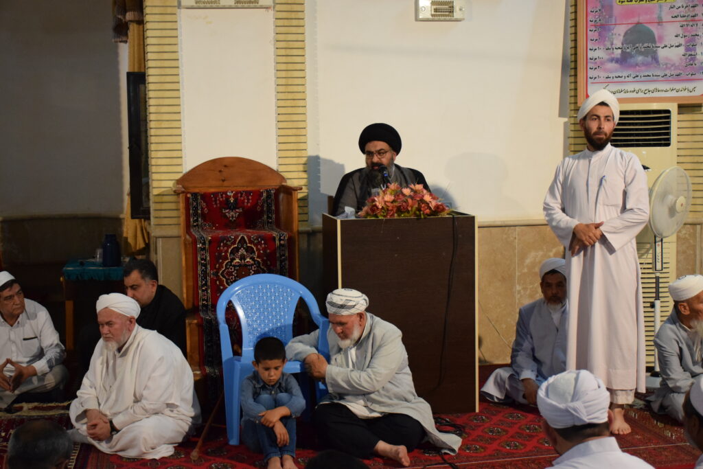 سخنرانی آیت الله سید مجتبی نورمفیدی در شب بیست و هفتم ماه رمضان در حوزه علمیه عرفانی اق قلا 98.3.11