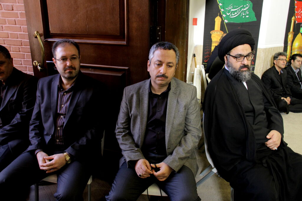 مراسم عزاداری دهه آخر صفر از طرف آیت الله نورمفیدی در بیت الزهرا (س)