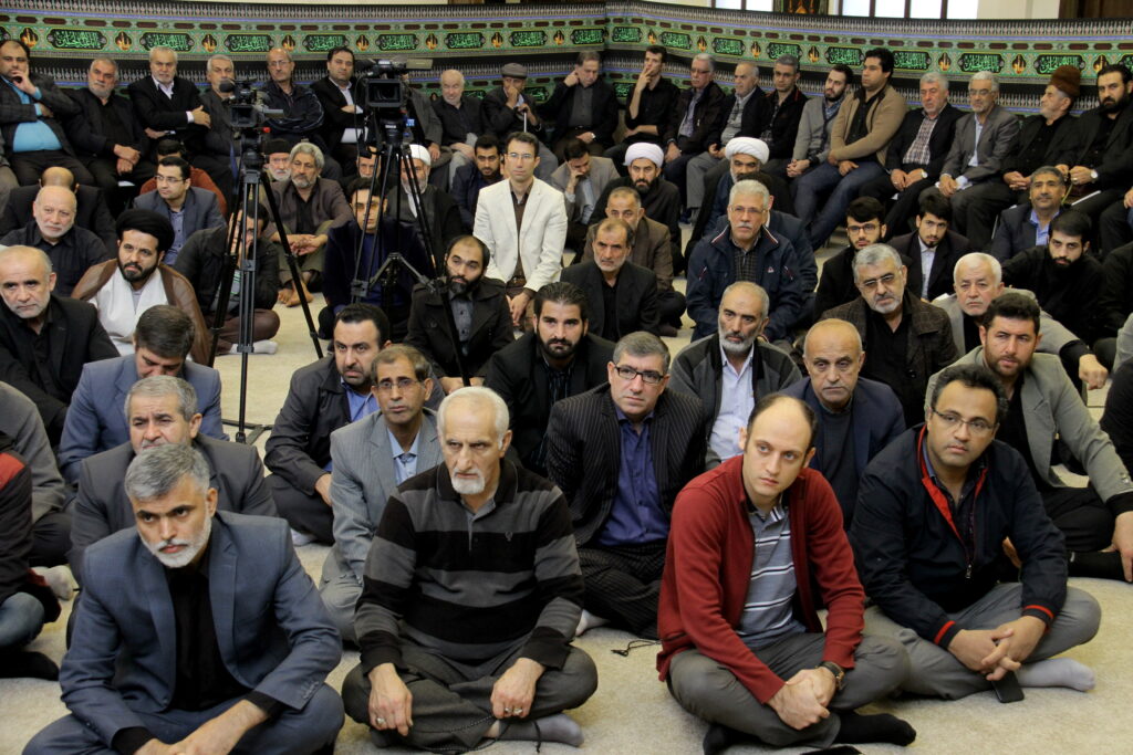 مراسم عزاداری دهه آخر صفر از طرف آیت الله نورمفیدی در بیت الزهرا (س)