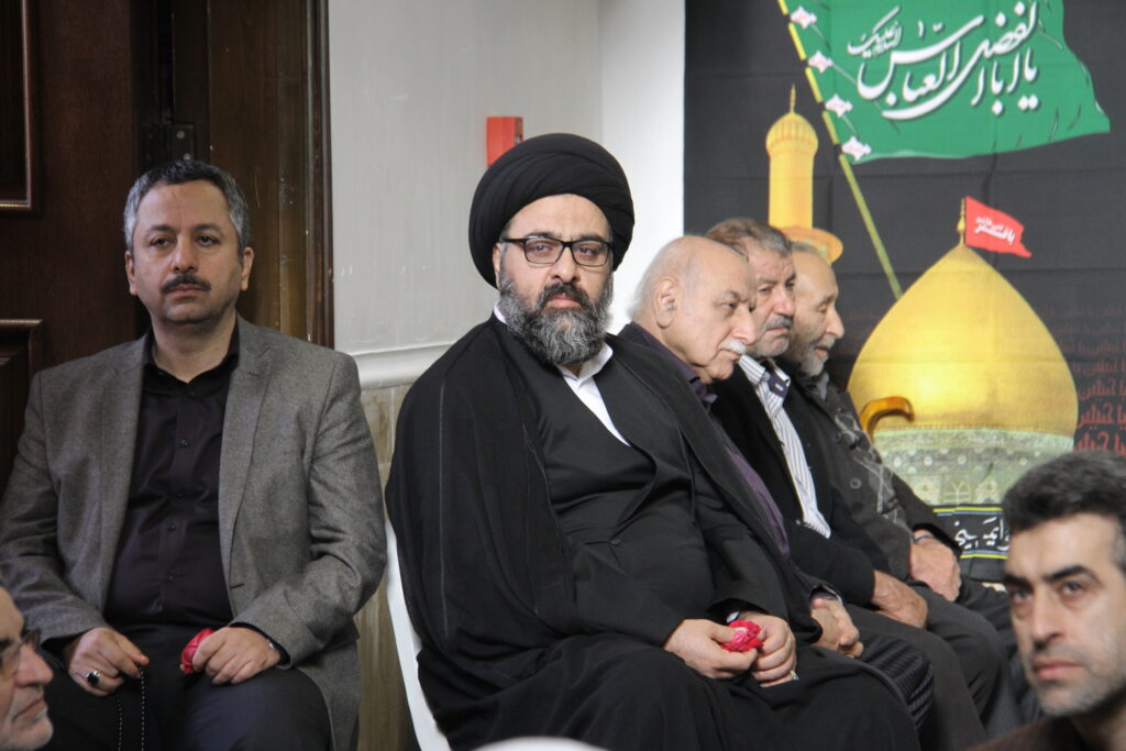 مراسم عزاداری دهه آخر صفر از طرف آیت الله نورمفیدی در بیت الزهرا (س)