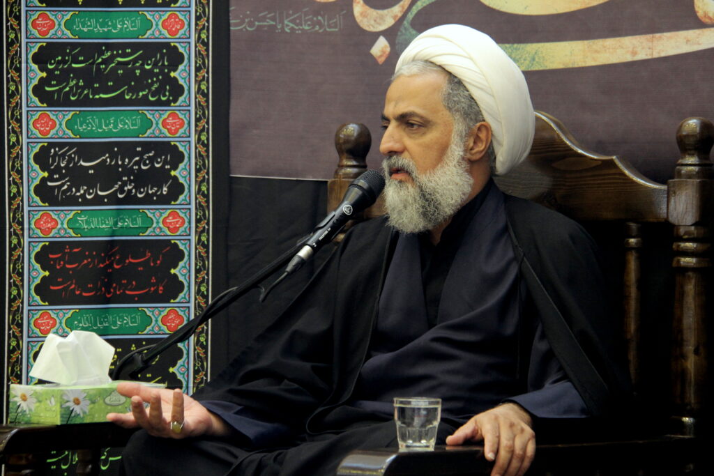 مراسم عزاداری دهه آخر صفر از طرف آیت الله نورمفیدی در بیت الزهرا (س)
