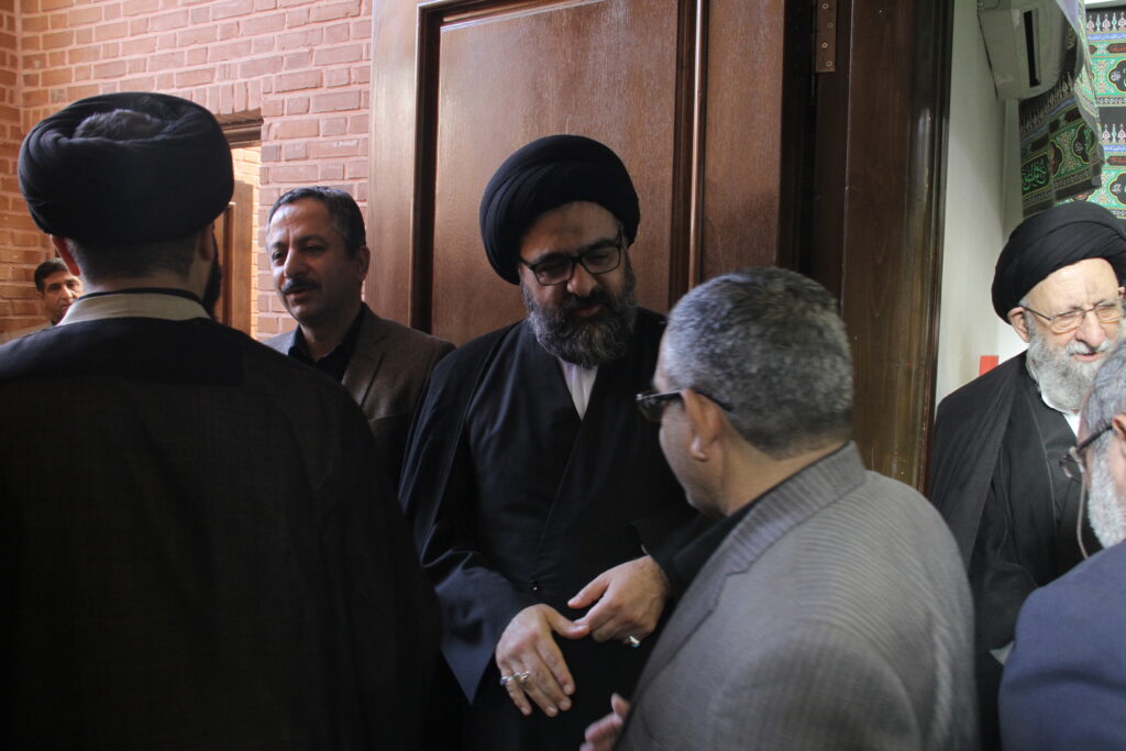 مراسم عزاداری دهه آخر صفر از طرف آیت الله نورمفیدی در بیت الزهرا (س)