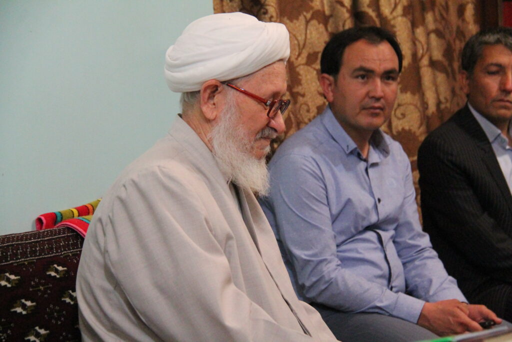 دیدار با آخوند قاری دری پور در شهرستان کلاله