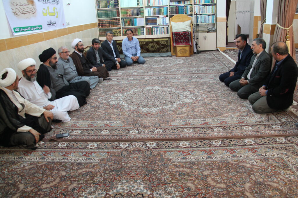 دیدار با حجت الاسلام و المسلمین کشیری امام جمعه شهرستان کلاله