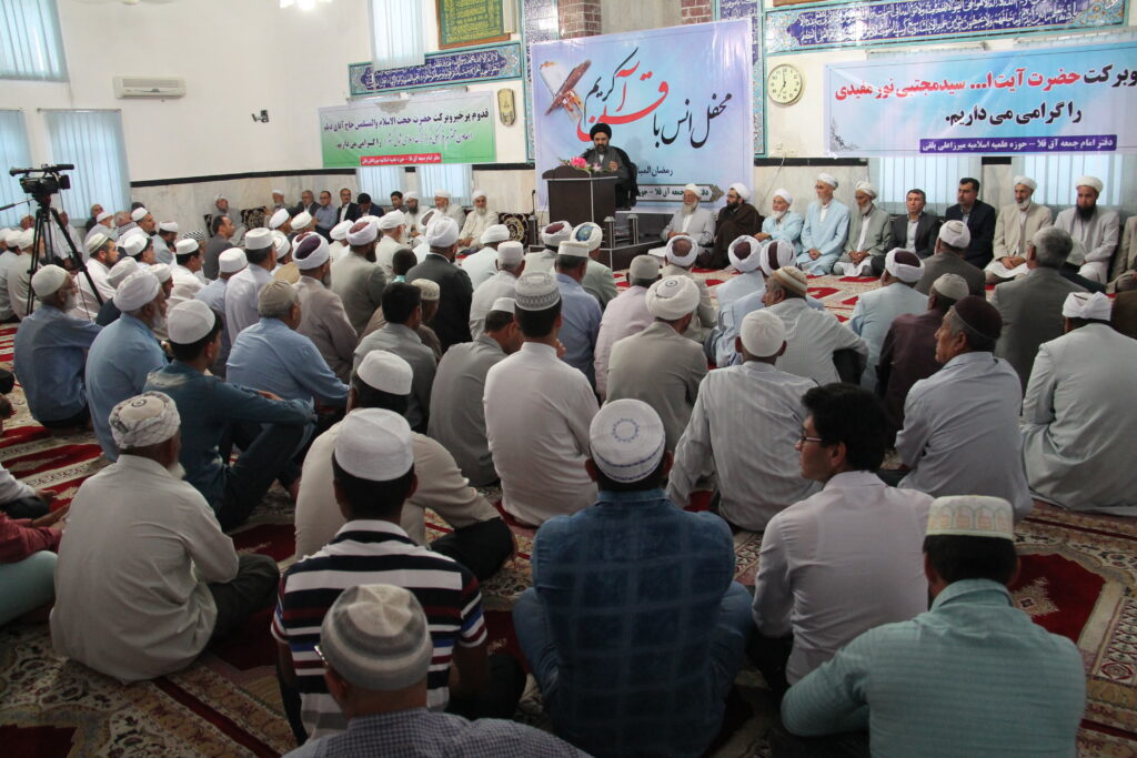  سخنرانی آیت الله سید مجتبی نورمفیدی در محفل انس با قرآن کریم در شهرستان آق قلا