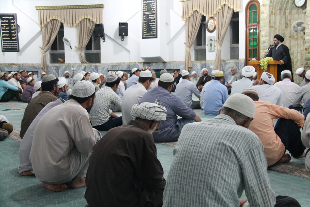 سخنرانی آیت الله 96.3.17سیدمجتبی نورمفیدی در حوزه علمیه آخوند نظری قره بلاغ در دیدار با مردم این روستا