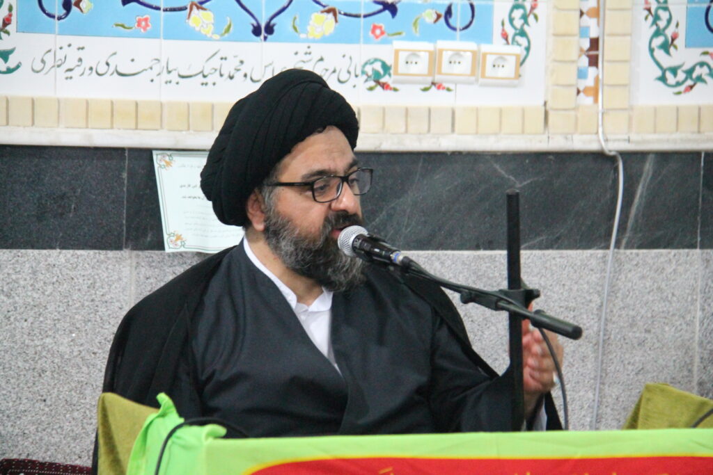 سخنرانی آیت الله سید مجتبی نورمفیدی در مسجد امام حسن مجتبی(ع)شهر سرخنکلاته