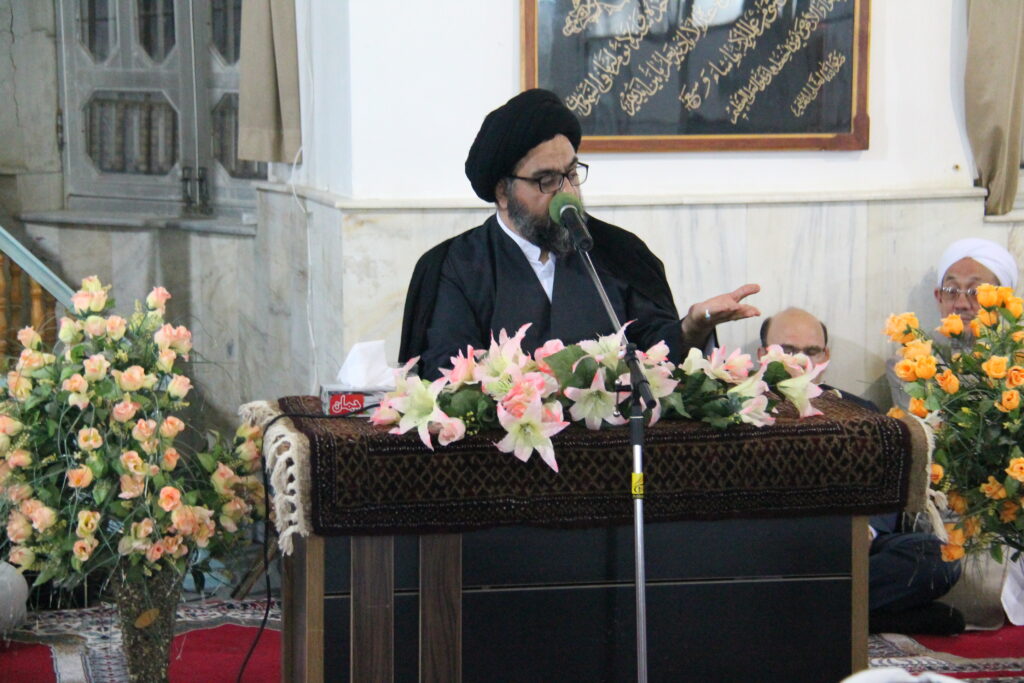 سخنرانی آیت الله سید مجتبی نورمفیدی در بین مردم بندرترکمن در مسجد قبا