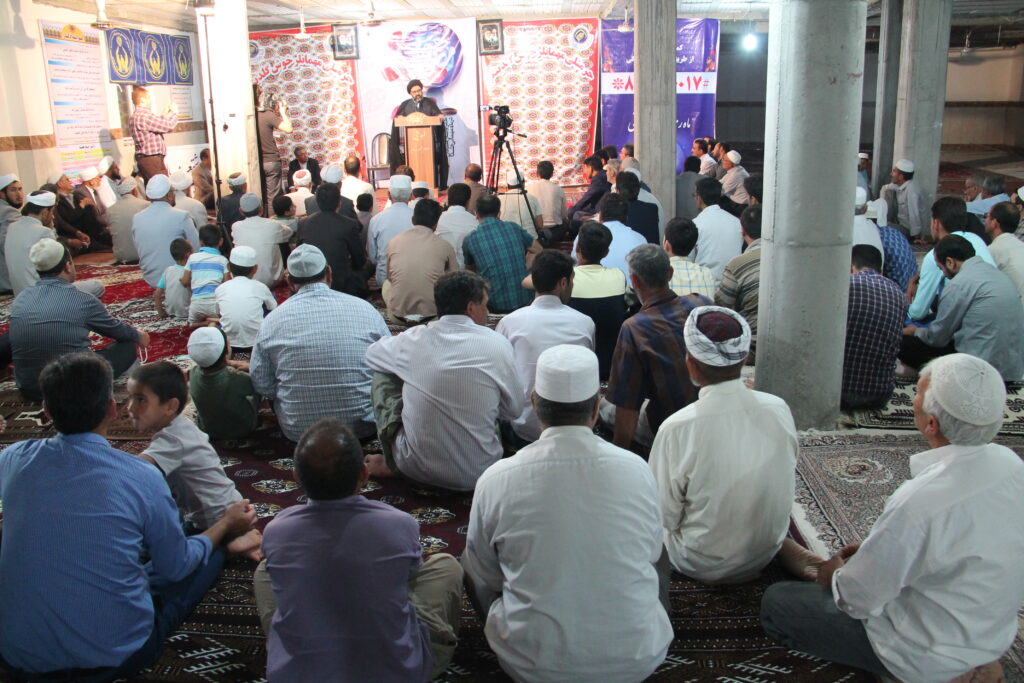 سخنرانی آیت الله سید مجتبی نور مفیدی در دیدار با مردم گمیشان و خواجه نفس