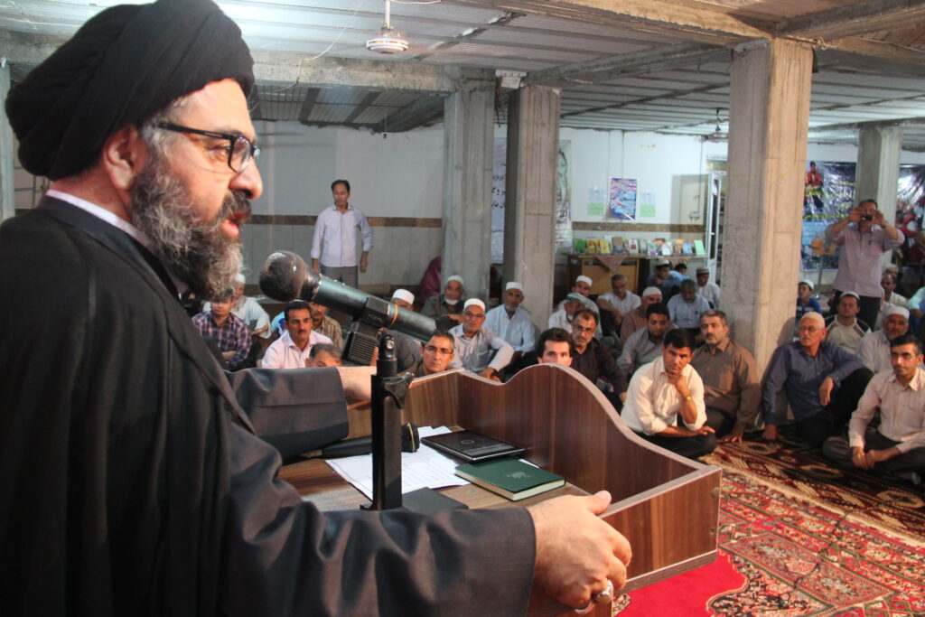 سخنرانی آیت الله سید مجتبی نور مفیدی در دیدار با مردم گمیشان و خواجه نفس