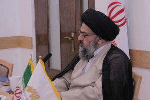 دیدار اعضای دبیرخانه کنگره بین المللی علامه میرحامد حسین صاحب عبقات الانوار با آیت الله سید مجتبی نورمفیدی