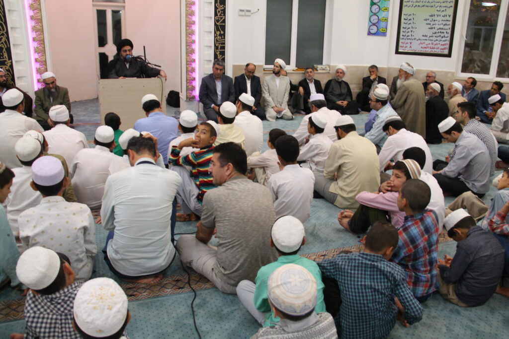 -گنبد96.3.28سخنرانی آیت الله سید مجتبی نورمفیدی در مسجد مرحوم آخوند طلابی در جمع حافظان و قاریان قران کریم