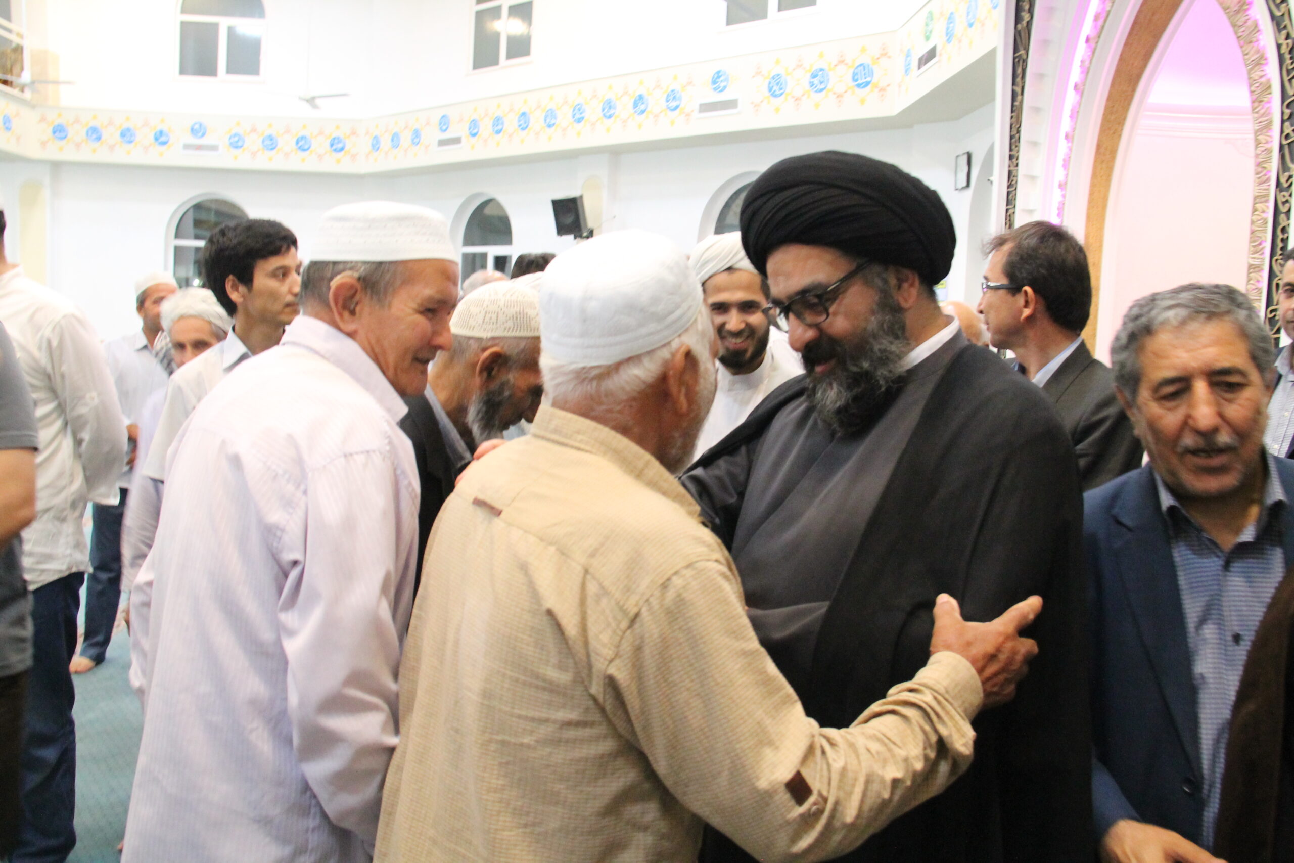 -گنبد96.3.28سخنرانی آیت الله سید مجتبی نورمفیدی در مسجد مرحوم آخوند طلابی در جمع حافظان و قاریان قران کریم