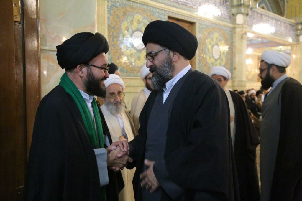 جشن میلاد امام حسن عکسری(قم) حرم مطهر 13961005