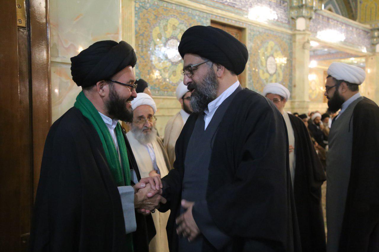 جشن میلاد امام حسن عکسری(قم) حرم مطهر 13961005