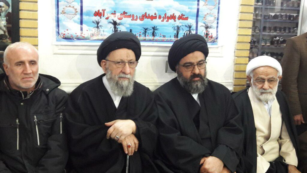 سخنرانی در مسجد نصر