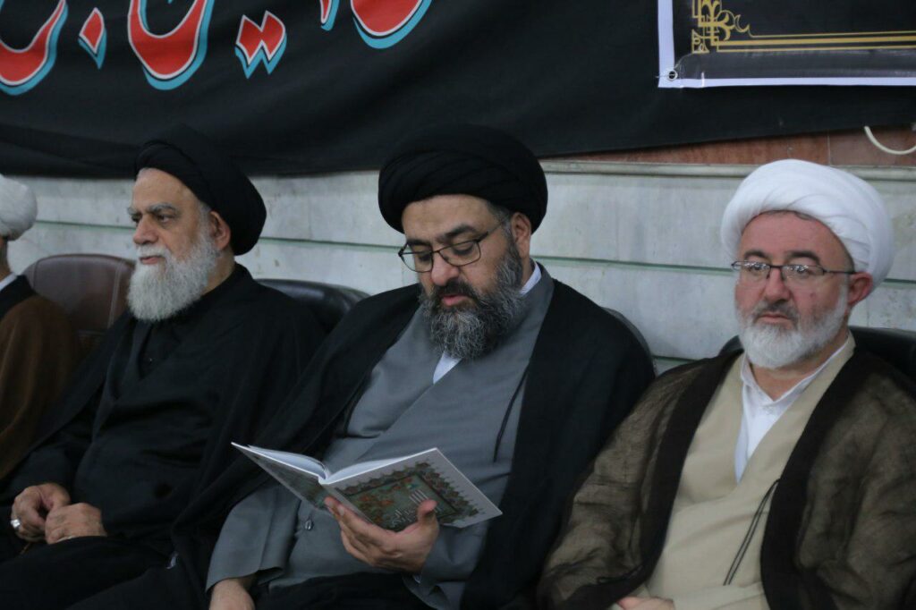 مراسم یادبود اشرفی شاهرودی