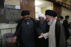 مراسم شب شهادت امام حسن علیه السلام در مرکز فقهی