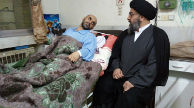 عیادت از حجت الاسلام و المسلمین داعی