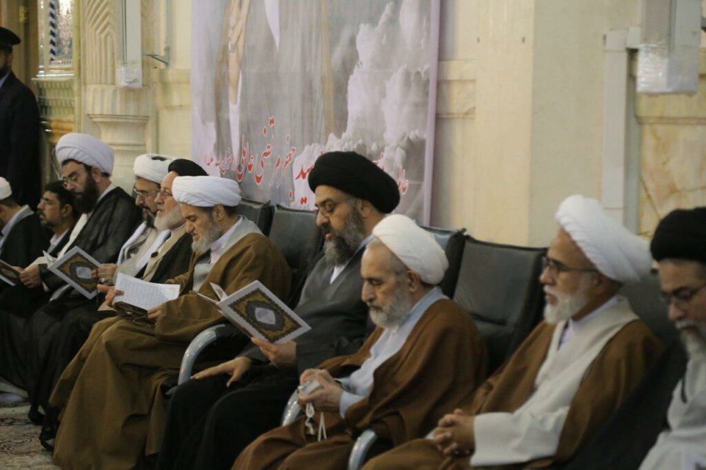 مراسم ختم مرحوم علامه سید جعفر مرتضی