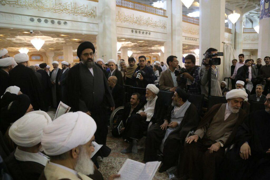 مراسم ختم مرحوم علامه سید جعفر مرتضی