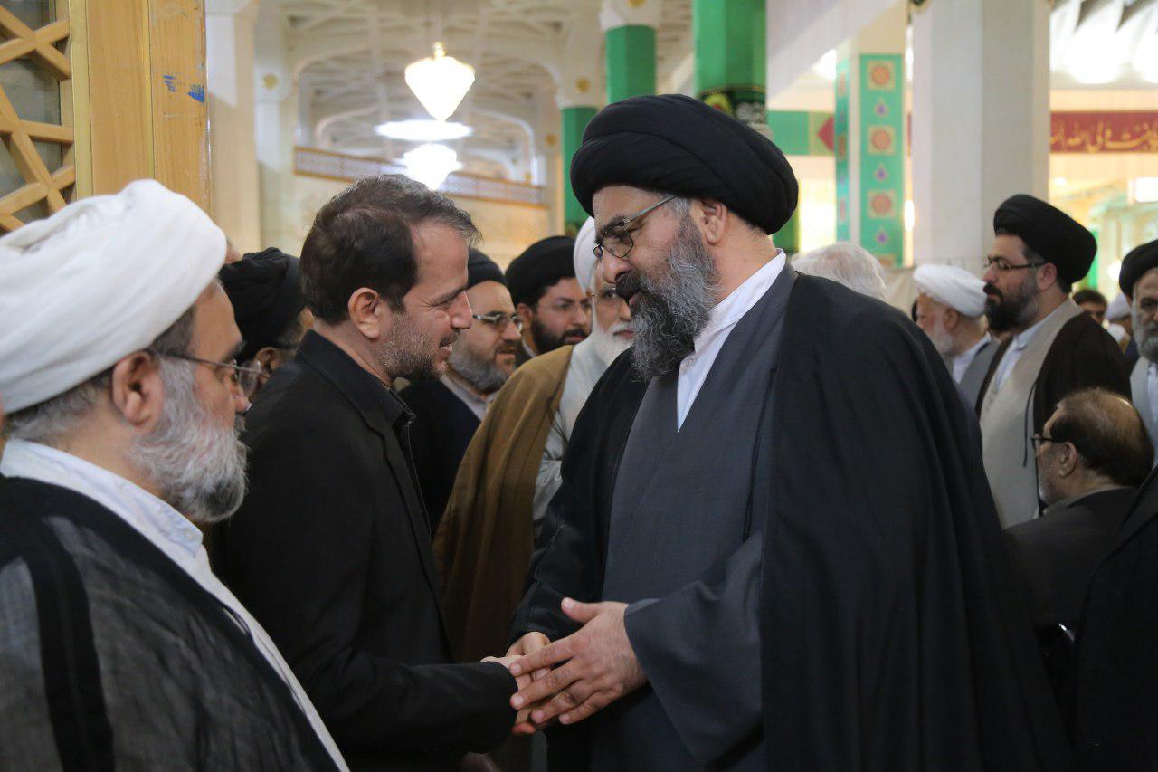 شرکت در مراسم ختم آیت الله میرمحمدی
