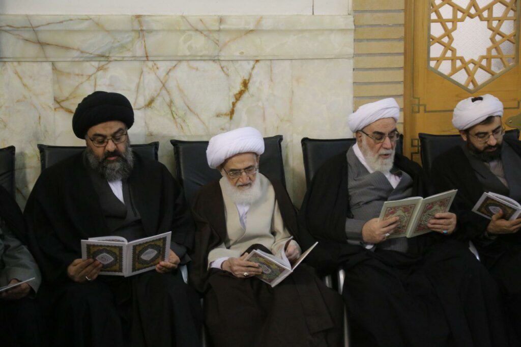 شرکت در مراسم ختم آیت الله میرمحمدی