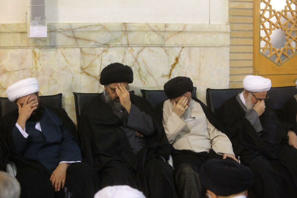 شرکت در مراسم ختم آیت الله میرمحمدی