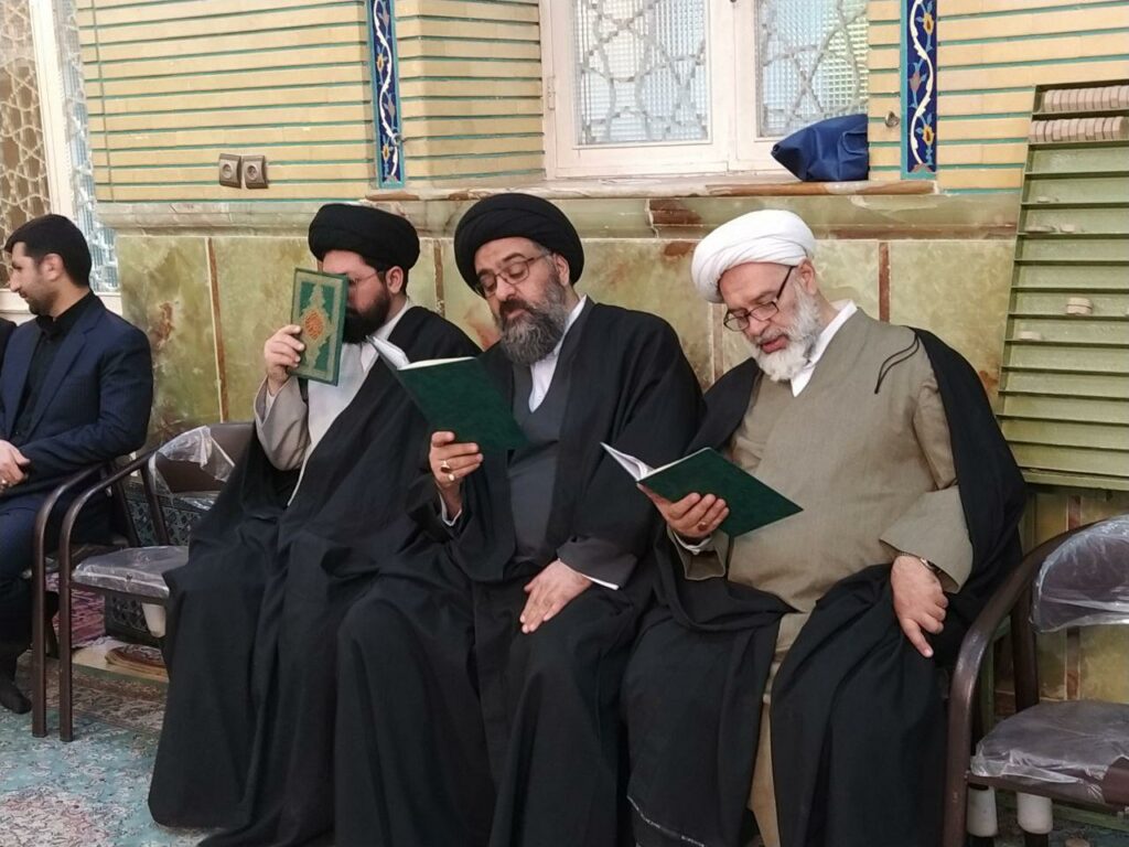 مراسم تشییع و ختم آیت الله مهر حسینی