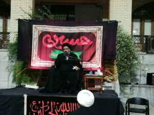 مراسم عزاداری به مناسبت ایام محرم در مدرسه امام خمینی گرگان