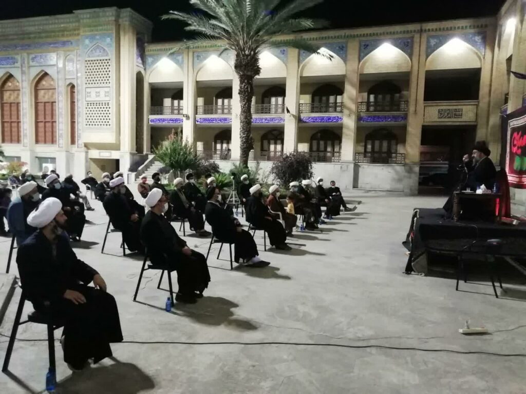 مراسم عزاداری به مناسبت ایام محرم در مدرسه امام خمینی گرگان