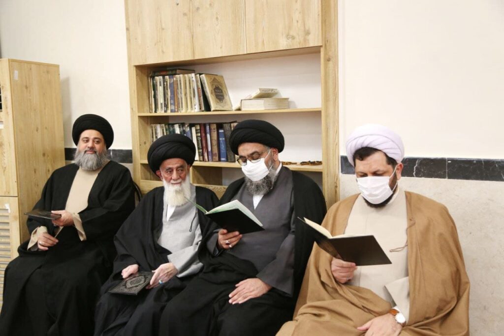 مجلس یادبود حضرت آیت الله العظمی صافی گلپایگانی از طرف بیت آیت الله مکارم شیرازی