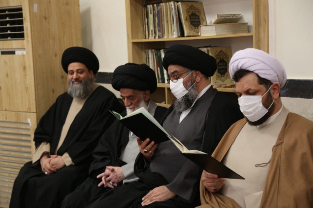 مجلس یادبود حضرت آیت الله العظمی صافی گلپایگانی از طرف بیت آیت الله مکارم شیرازی