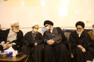 عرض تسلیت به بیت حضرت آیت الله العظمی علوی گرگانی
