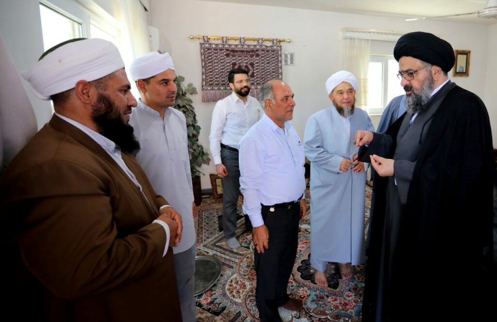 دیدار با علماء اهل سنت و معتمدین مراوه تپه